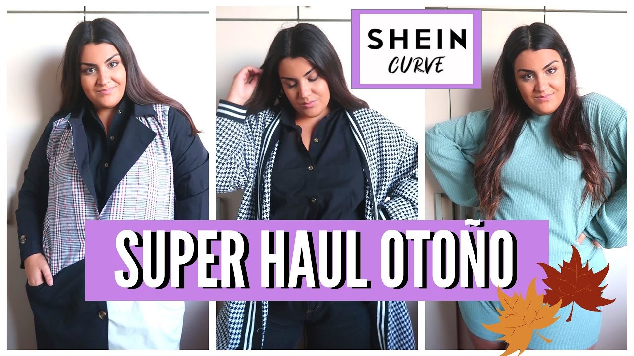🍁HAUL SHEIN CURVE 🍁 | Tallas grandes | OTOÑO 2020 | Alicia Durán