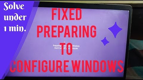 Preparing to configure Window Don