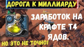 Albion Online : Заработок на крафте ядов. Но это не точно!