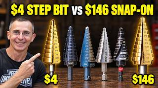 Best Step Bit I’ve Ever Tested Destroys $146 Snap On Blue Point!