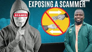 Exposing a Scammer Who Tried To Steal From Me; Scam Alert