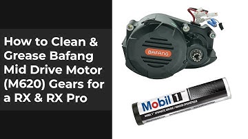 How to Clean and Grease the Bafang Mid Drive Motor (M620) Gears for a RX and RX Pro