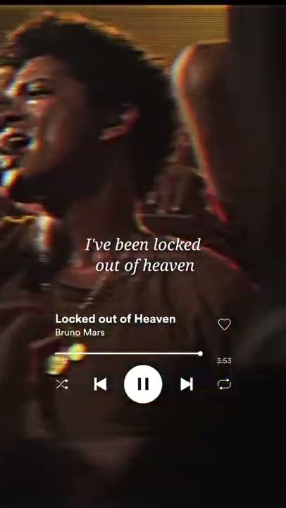 Bruno Mars   Locked Out Of Heaven Lyrics