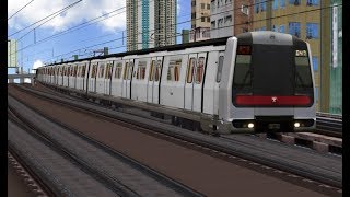 OpenBVE MTR Kwun Tong Line (Whampoa to Tiu Keng Leng)