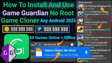 How To Install And Use Game Guardian in Game Cloner No Root Any Android || 2025