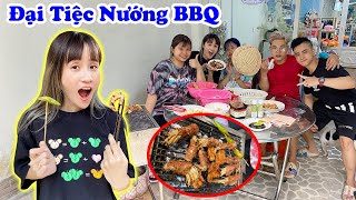 Đại Tiệc Nướng BBQ Tại Shop Vê Vê House | Cơm Tr.ó Khắp Mọi Nơi - Vê Vê Channel