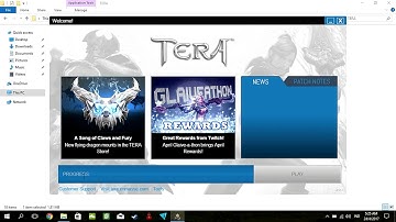 TERA cannot load up and the progress keep at 0%