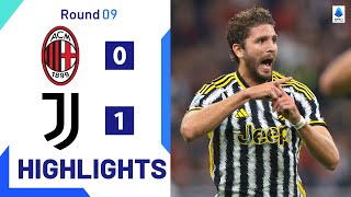 AC Milan-Juventus 0-1 | Goals & Highlights | Serie A 2023/24