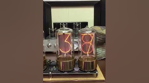 Nixie Tubes: Crossfade and Scrollback Effects