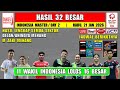 11 WAKIL INDONESIA LOLOS 16 BESAR ~ Hasil 32 Besar Indonesia Master 2026 Hari Ini ~ ZAKI MENANG