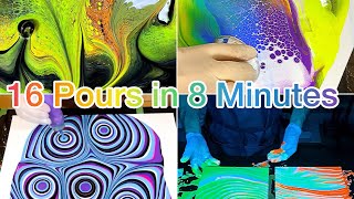 16 Mesmerizing Pours in 8 Minutes