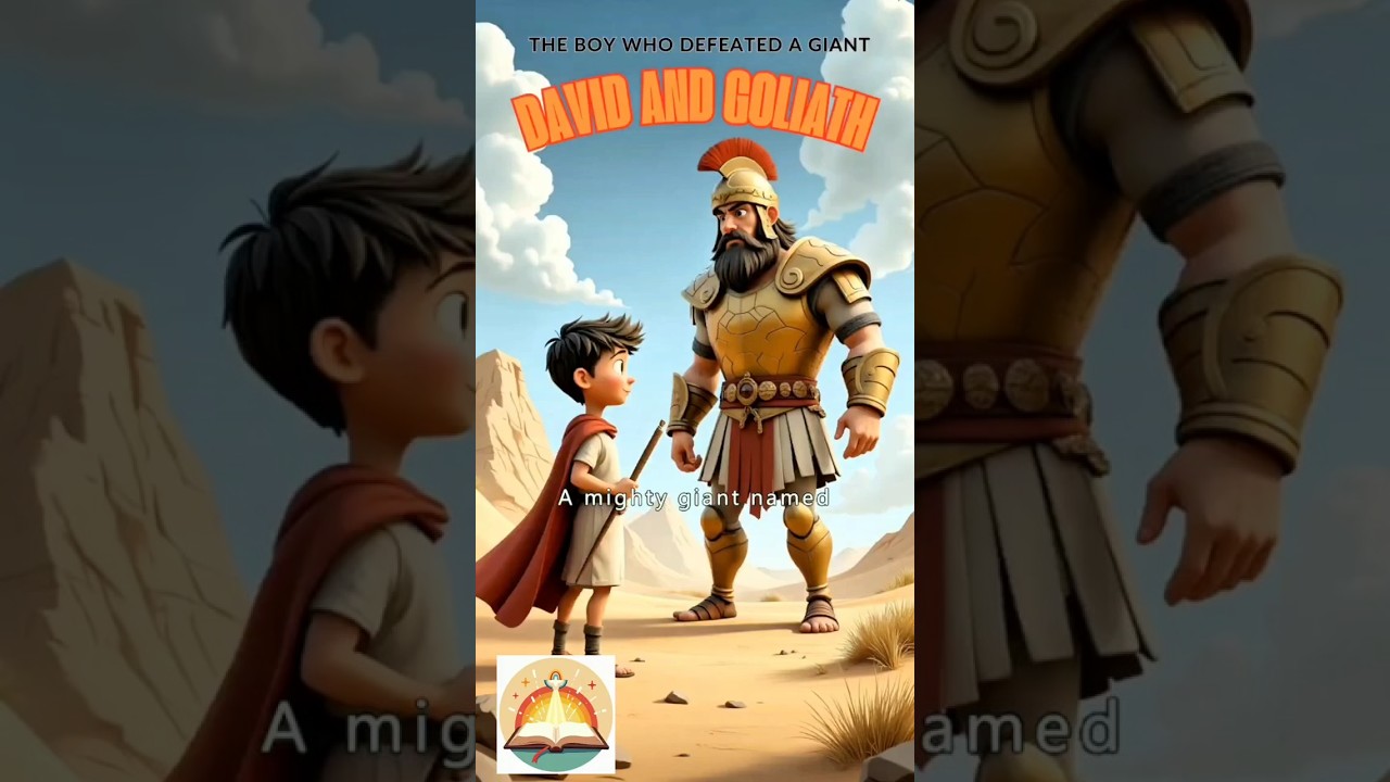 David and Goliath – The Boy Who Defeated a Giant 💪 | Bible Story for Kids | Bright Bible Stories