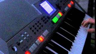 Video thumbnail of "Power Play - Suknie Kolorowe keyboard yamaha psr s550 - 2012"