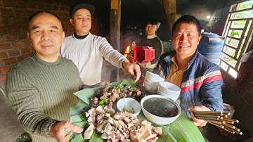 Đặc sản trên Biệt thự đồi thông Lũng Cáng dàn diễn viễn điện tử. Nguyễn Tất Thắng