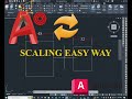 AutoCad scaling in specific length/ easy scaling in AutoCad #autocad