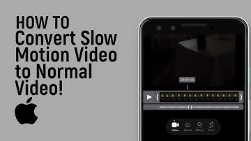How to Convert Slow Motion Video to Normal Video in iPhone [easy]
