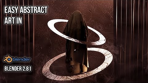Blender 2.81 - Easy Abstract art tutorial (with 90% procedural materials)