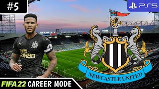 FIFA 22 PS5 CAREER MODE | NEWCASTLE UNITED | #5 | RELEGATION LOOMING