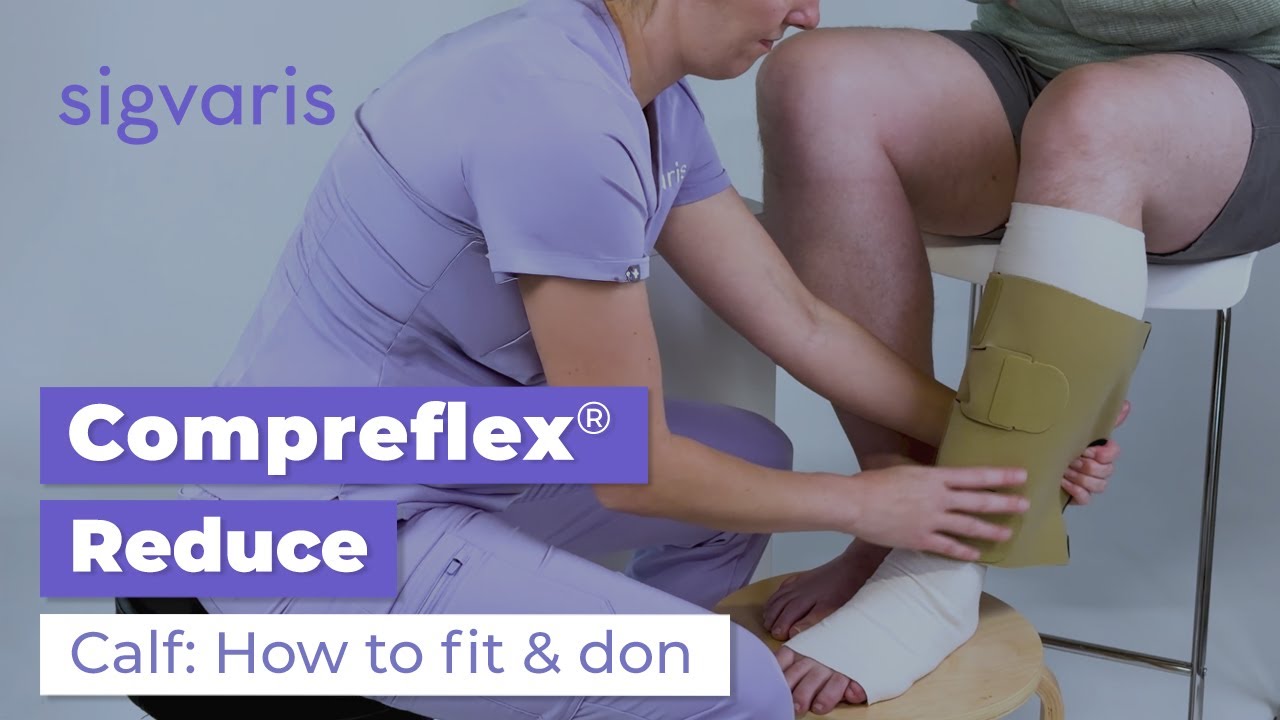 Compreflex Reduce Calf: How To Fit & Don