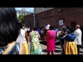 State sen gary winfield speaks at the stand together in new haven sunday