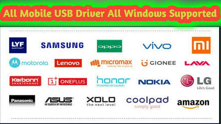 All Android Mobile Phone USB Driver Supported All windows XP 7 8 10 11 fix usb driver by NTS Lab