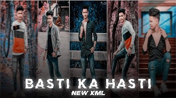 BASTI KA HASTI XML 🥵 ALIGHT MOTION NEW TREND XML BY @EdiTingARS