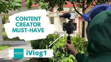 MOVO iVog1 REVIEW - ALL IN ONE SMARTPHONE VLOGGING KIT