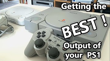 How to Get the Best picture output for your PS1 (new update video in disciption)