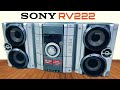 Sony mhcrv222 overview  sound testsold