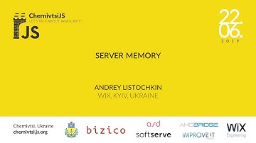 Server Memory — Andrey Listochkin