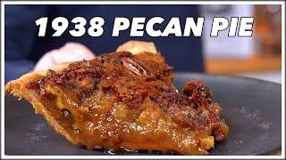This Is What Pecan Pie Was Like In 1938  Old Cookbook Show