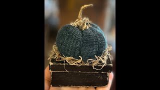 Let's Stitch a Lovely Little Pumpkin