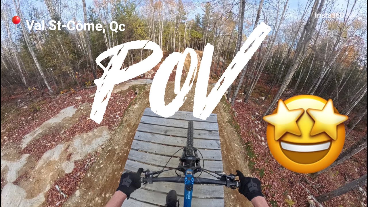 POV | Biggest Jumpline in Quebec! | Afterbang at VSC bike park 🔴
