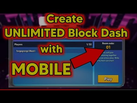 How To Play BLOCK DASH *SOLO* 👾