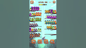 Bird Sort 2: Color Puzzle Level 198 #games #gaming #gameplay