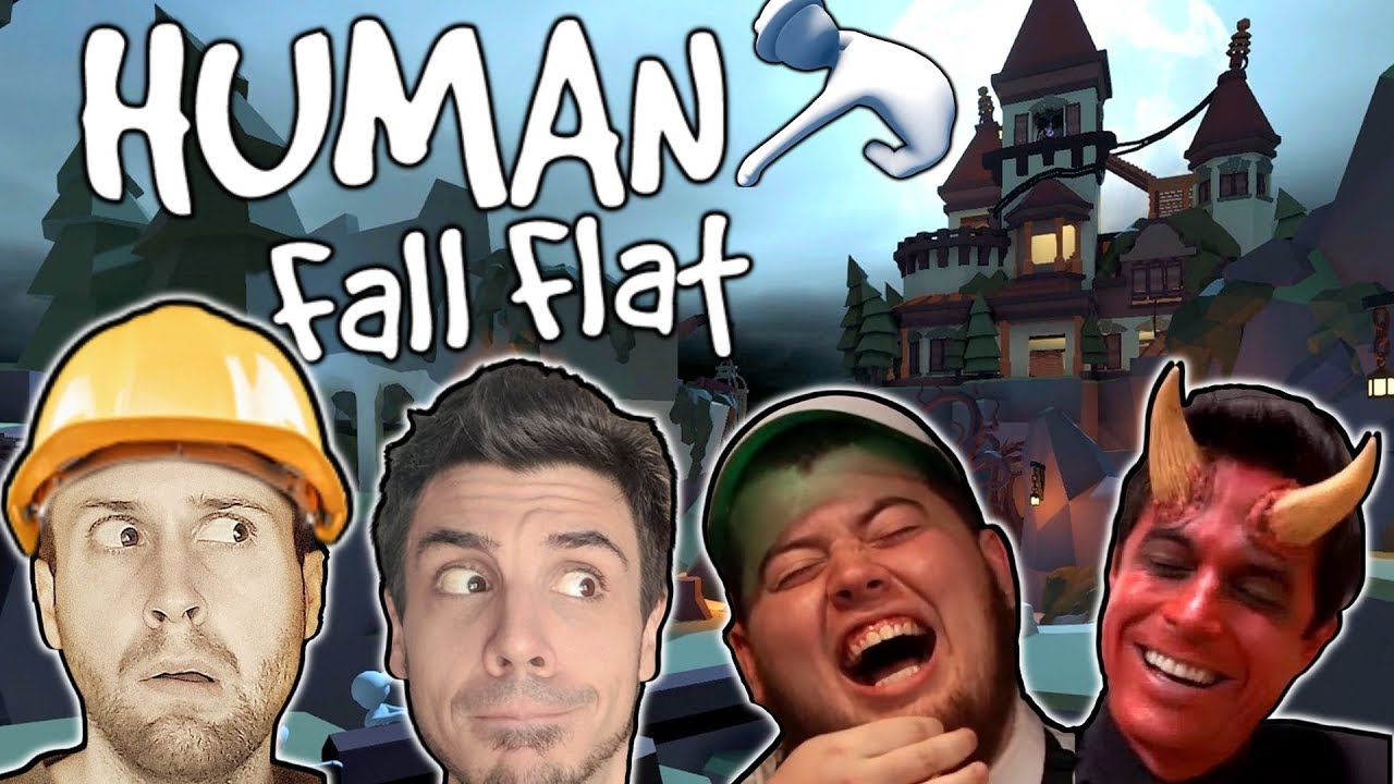 GENIUSES AT WORK! | Chilled, Nanners, APL & Khail (Human Fall Flat: The Dark Level)