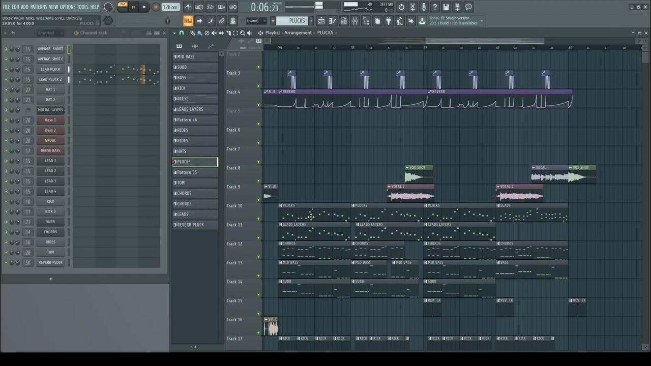 Professional future house drop mike williams dirty palm style flp