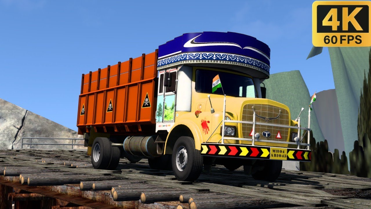 Pushpa Truck vs Crazy Ghat Roads! | Offroad Madness in ETS 2 🚛💨