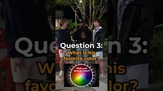 How well does he know his best friend? Information