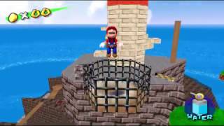 Whomps Fortress in Super Mario Sunshine!
