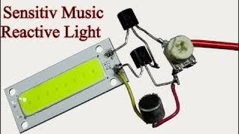 More Sensitive BC557 & BC547 Music Reactive Led Light Strip