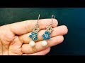 Mother’s Day Gift Idea. DIY Earrings.Beaded Earrings.How to make Beaded Earrings