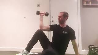 45 degree supported shoulder external rotation