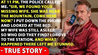 At 11 PM, Police Called And Said They Found My Missing Wife — But She Was Sleeping Beside Me