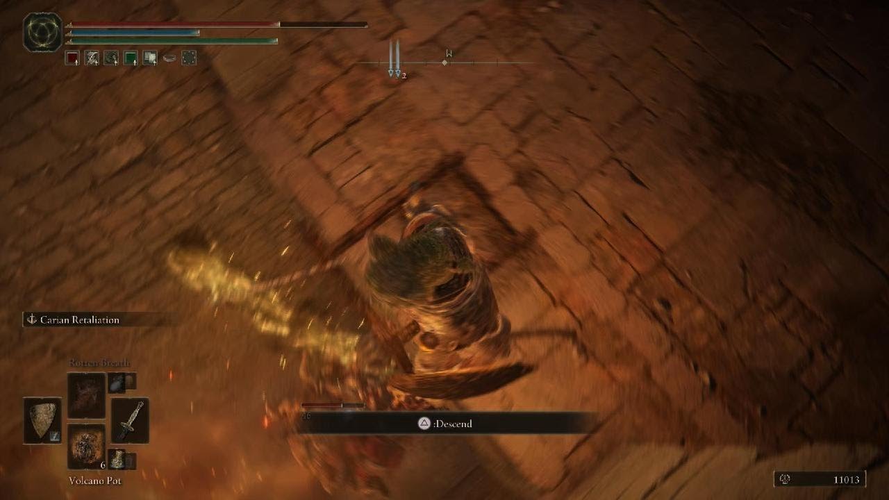 ELDEN RING enemy falling off ladder YouTube