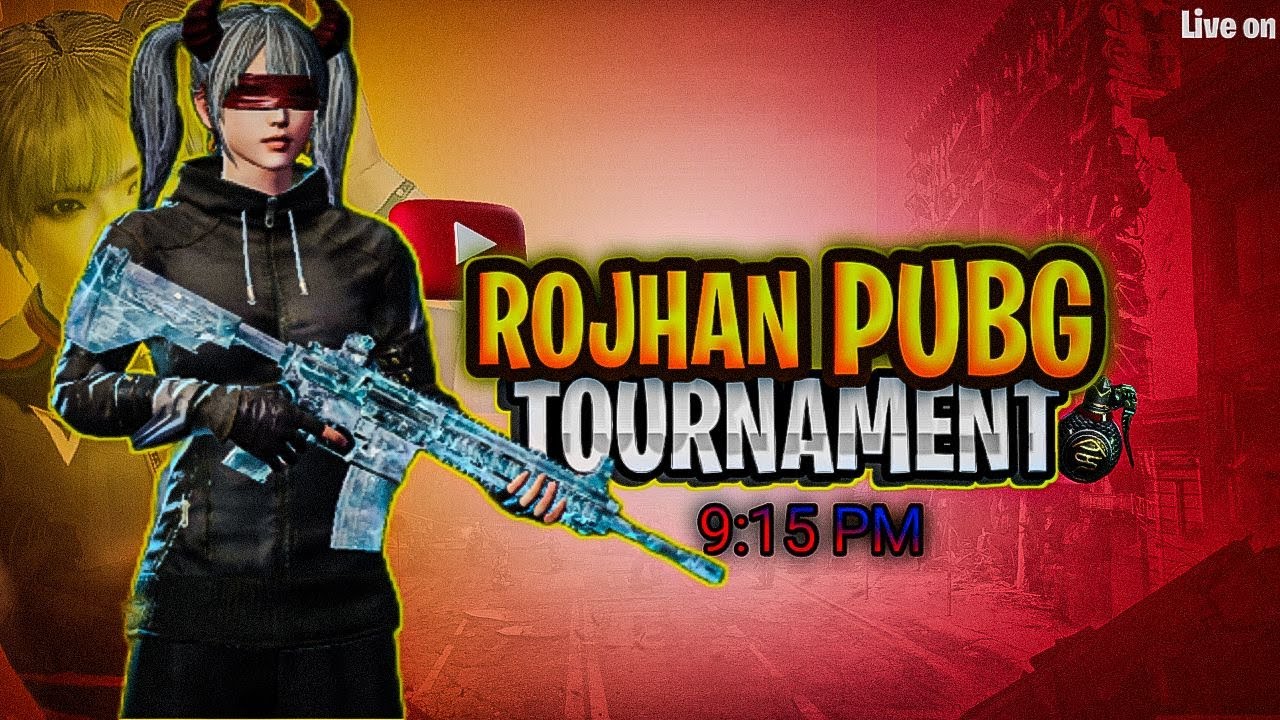 Rojhan Pubg live custom // room match // erangle match // - YouTube