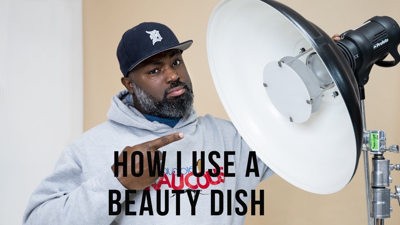 How I use a Beauty Dish YouTube