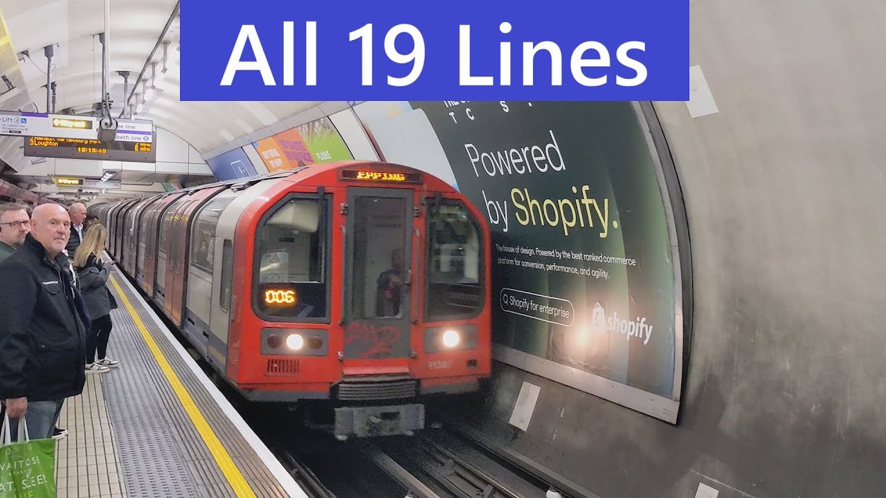 All 19 Transport for London train lines