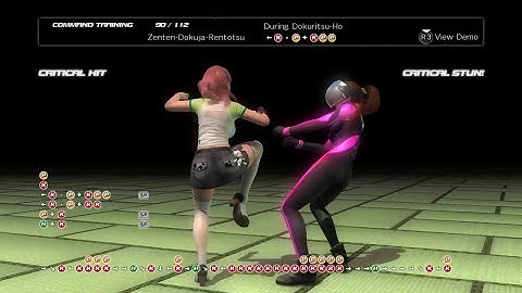 Honoka Command Training - Dead or Alive 5 Last Round