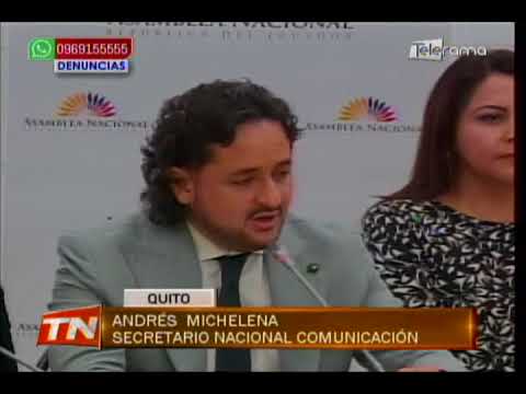 Ejecutivo entregó a la asamblea proyecto de reformas a la LOC